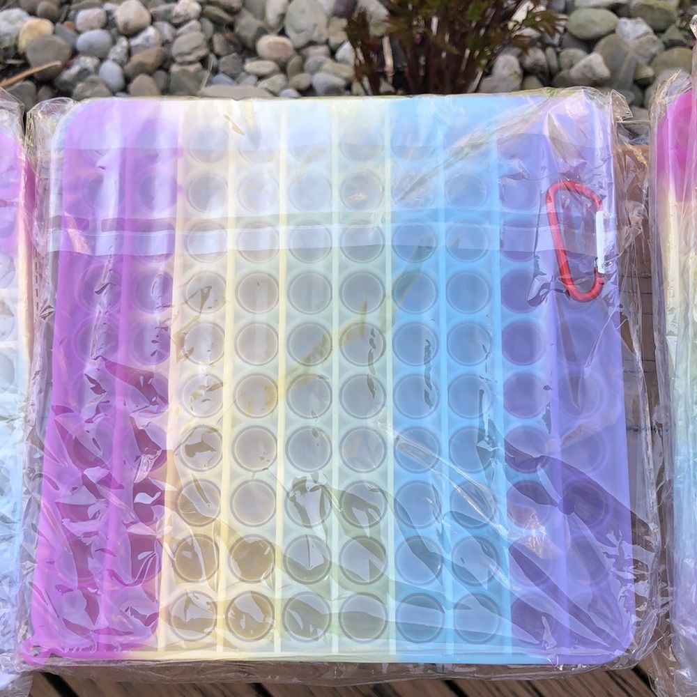 Jumbo 8x8 rainbow 🌈 in sunlight fidgets - Picture 6 of 6